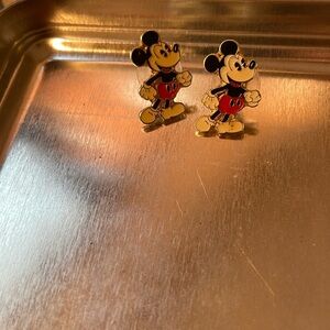 Vintage Mickey Mouse earrings